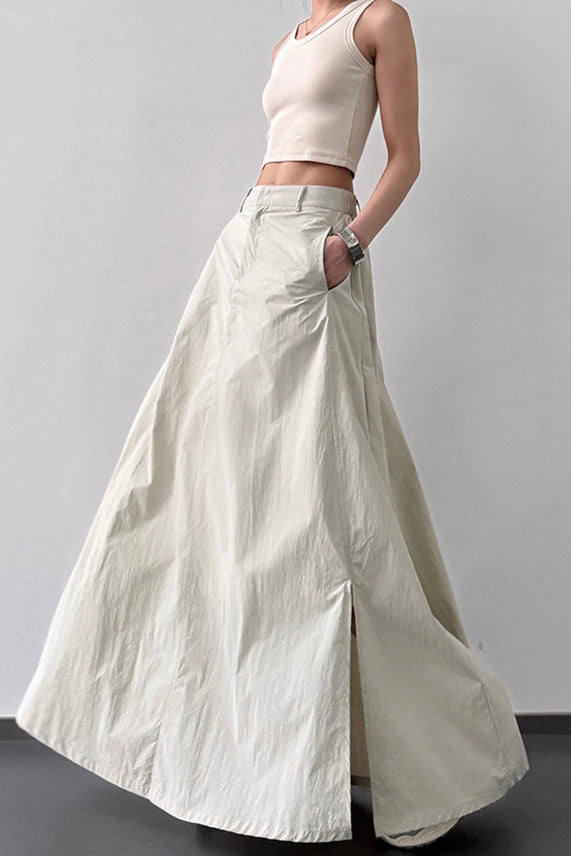 Mccolin Sleek Maxi Skirt