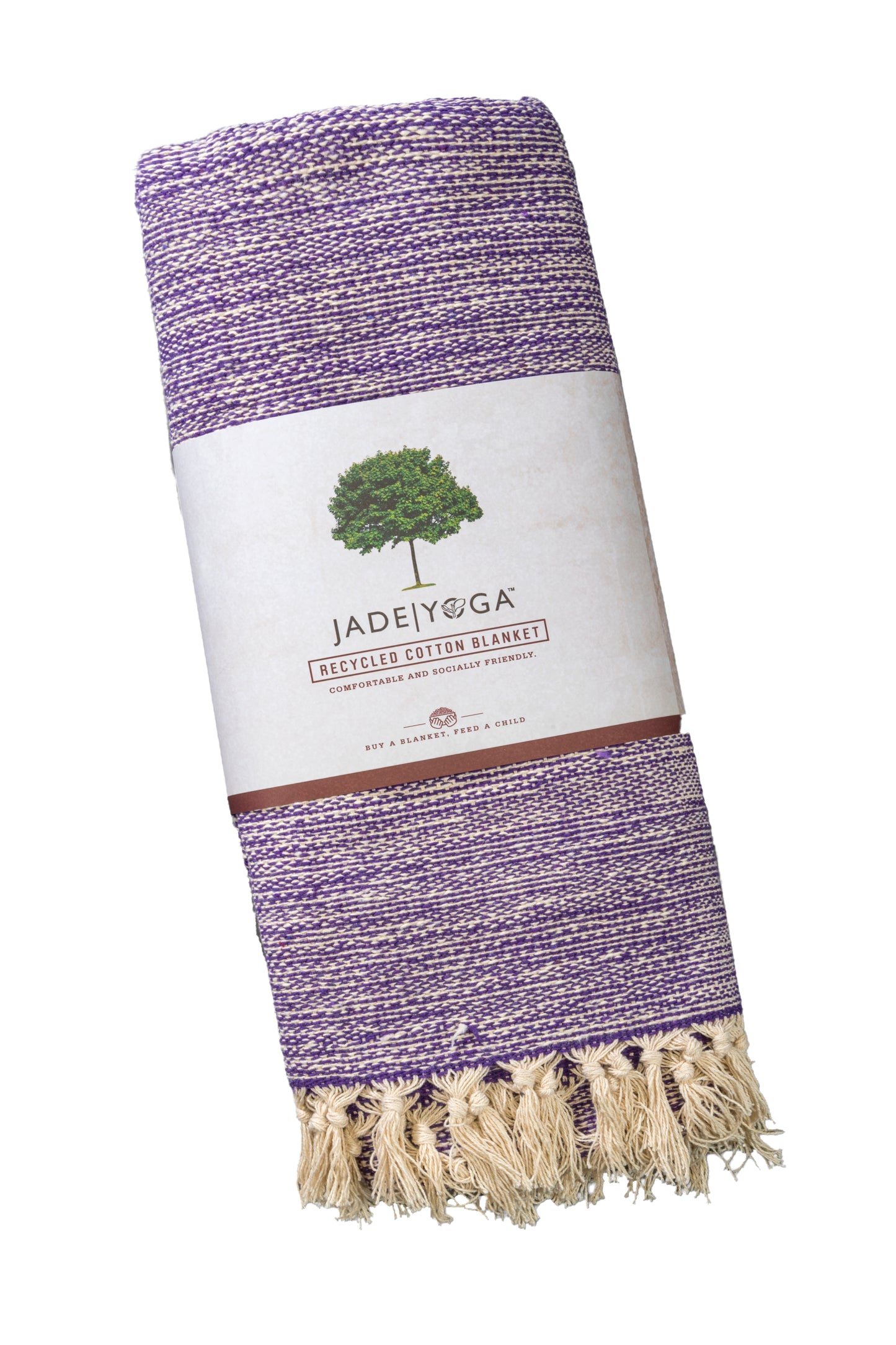 JadeYoga Recycled Cotton Blanket