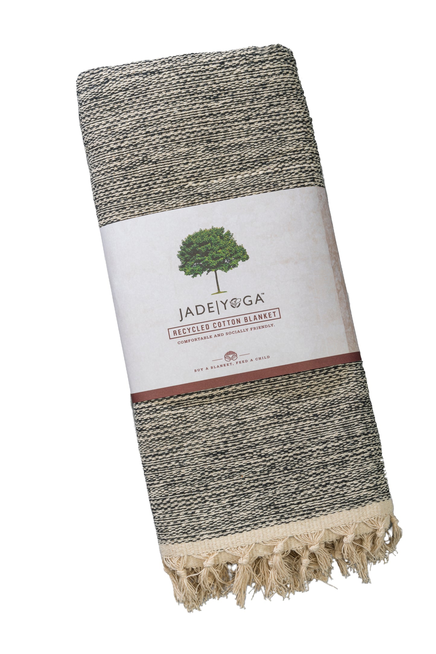 JadeYoga Recycled Cotton Blanket