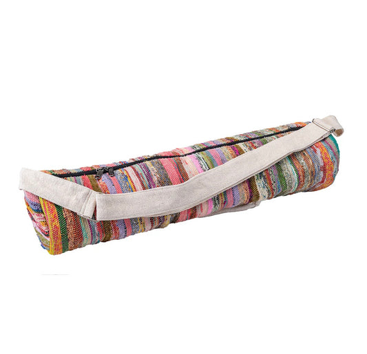 JadeYoga Recycled Sari Yoga Mat Bag