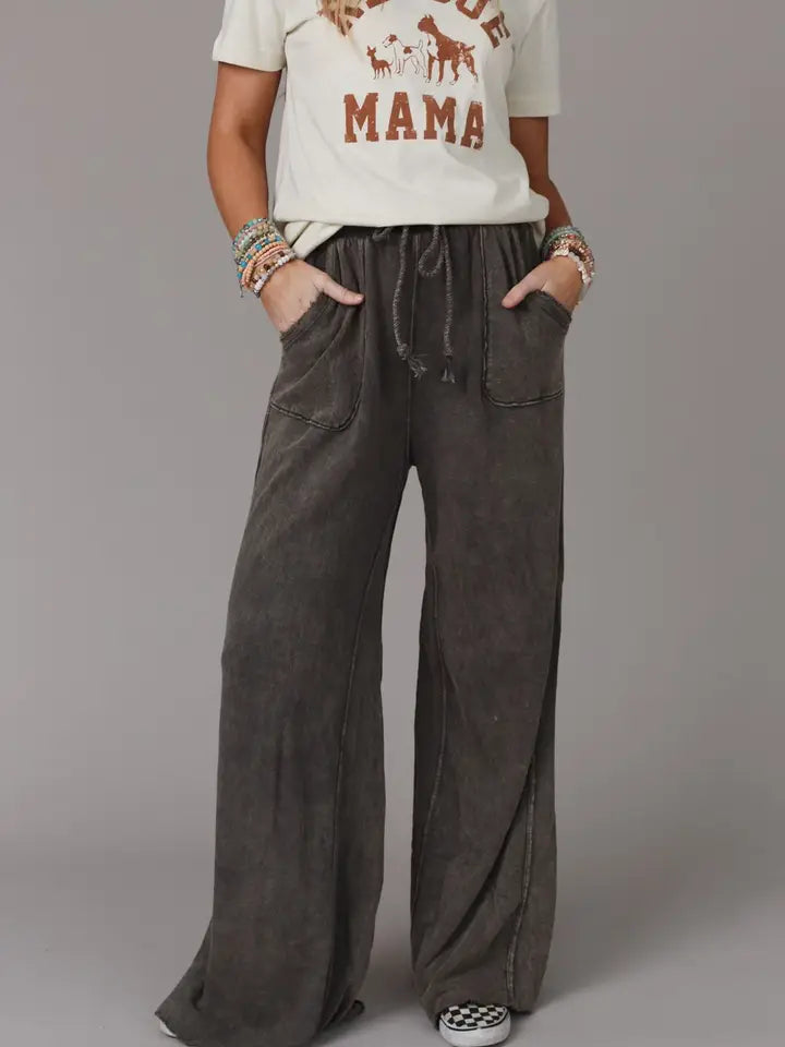 Three Bird Nest Relaxing Robin Wide Leg Pant
