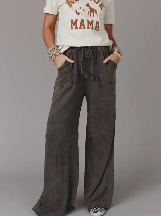 Three Bird Nest Relaxing Robin Wide Leg Pant