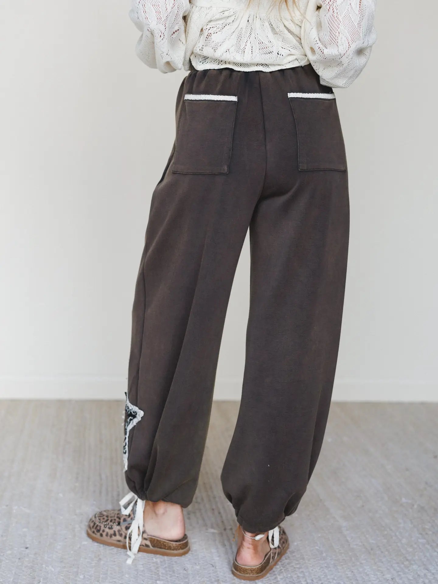 Three Bird Nest Bobbie Patchwork Wide Leg Pant