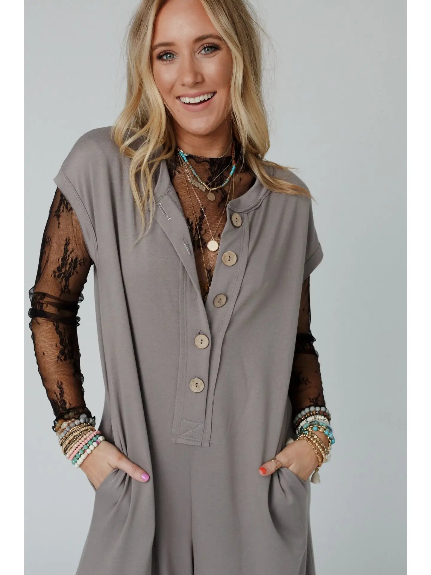 Three Bird Nest Davina Wide Leg Jumpsuit