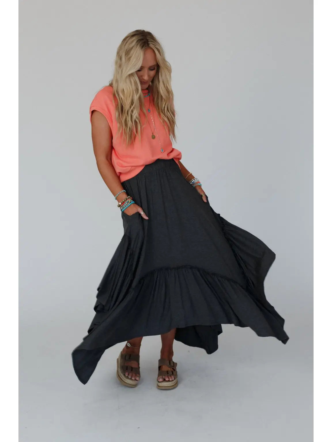 Three Bird Nest Forever Beauty Maxi Skirt